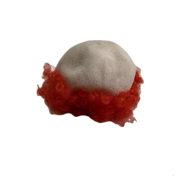 Scary Rubber Clown Face Mask Halloween Costume - Picture 2 of 5